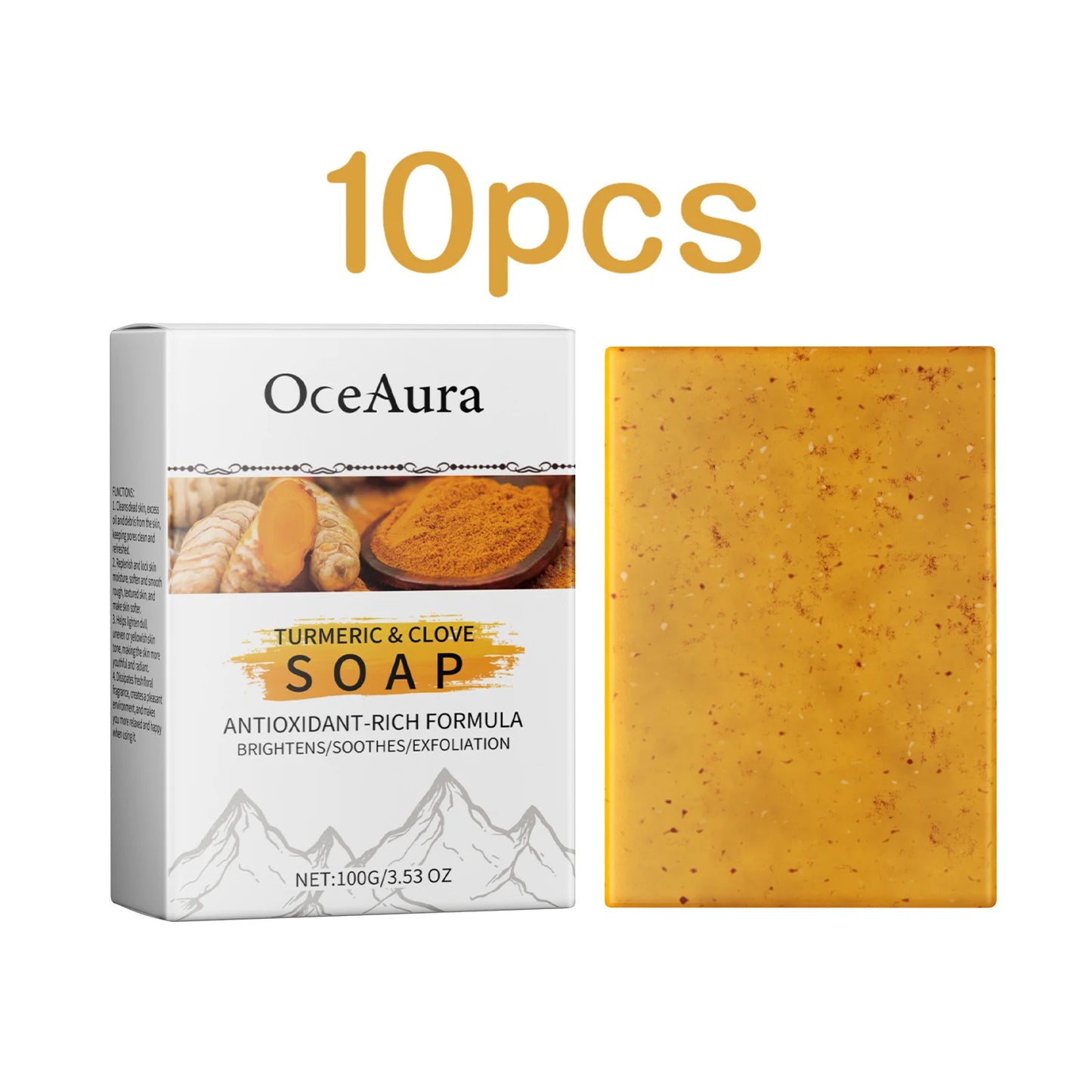 Turmeric Clove Soap Moisturizing Fade Dark Spots