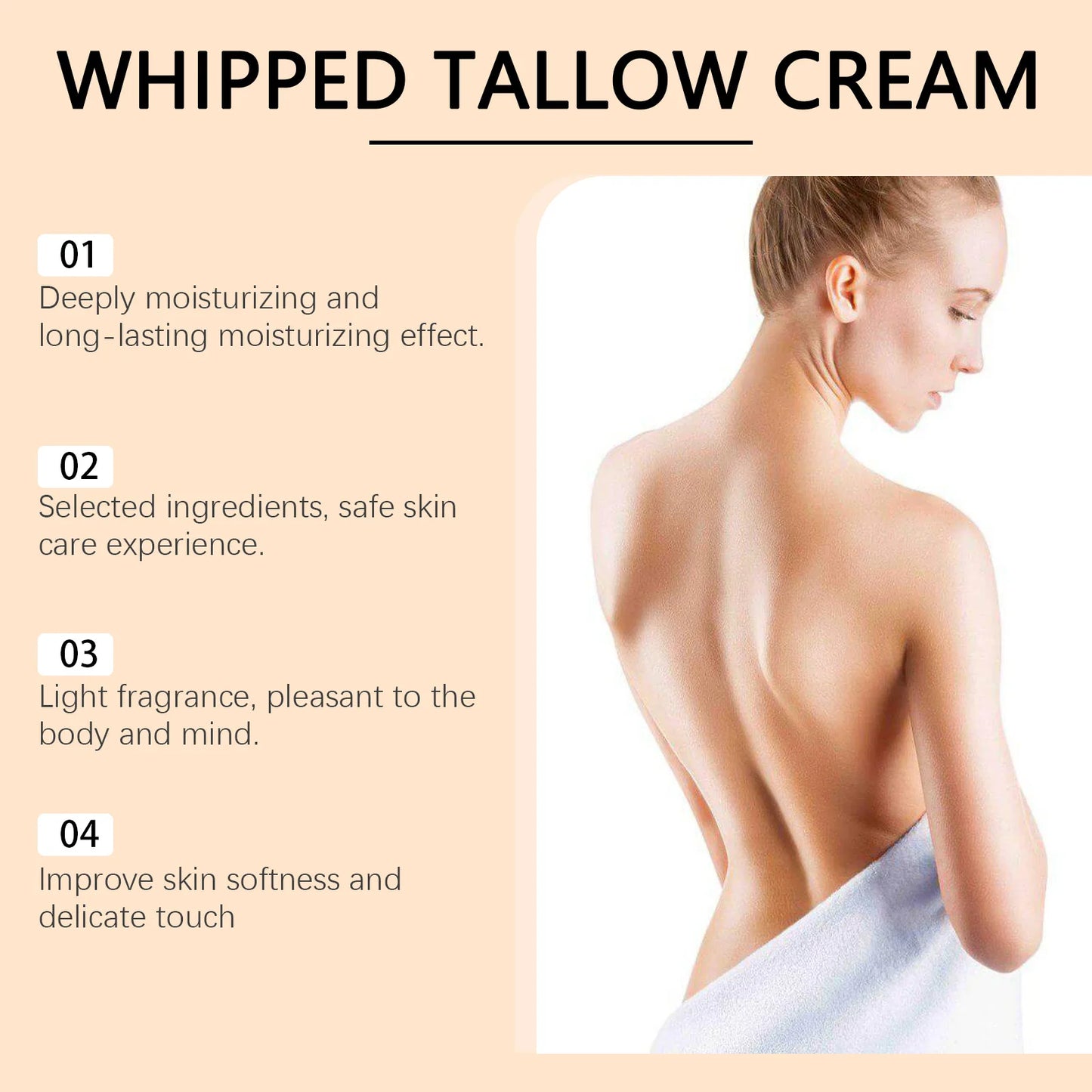 Beef Tallow Face Moisturizing Cream