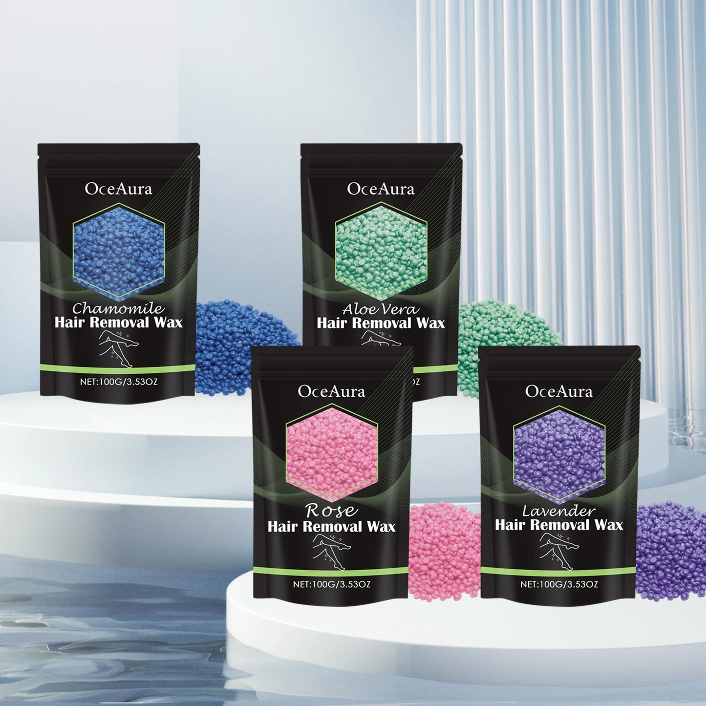 Hair Removal Wax Beans Gentle and Non Irritating