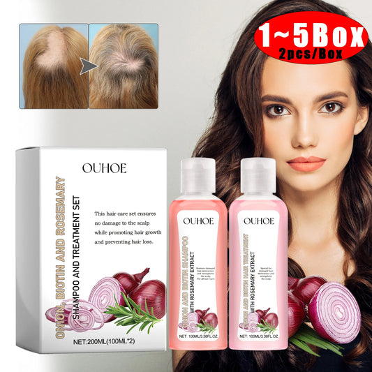 Biotin Rosemary Shampoo Care Set Paraben Free