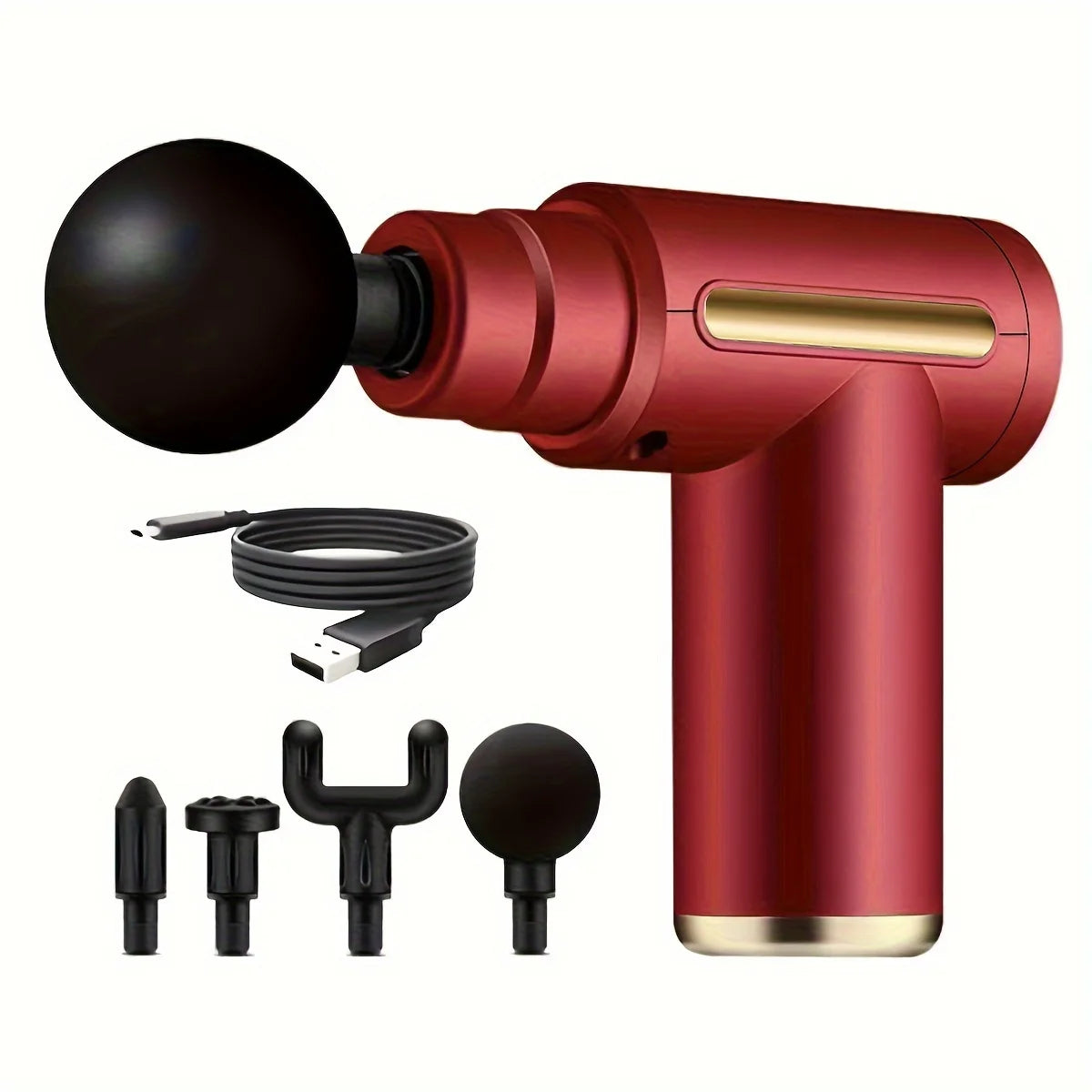 Deep Tissue Massager 10 Speed 4 Heads