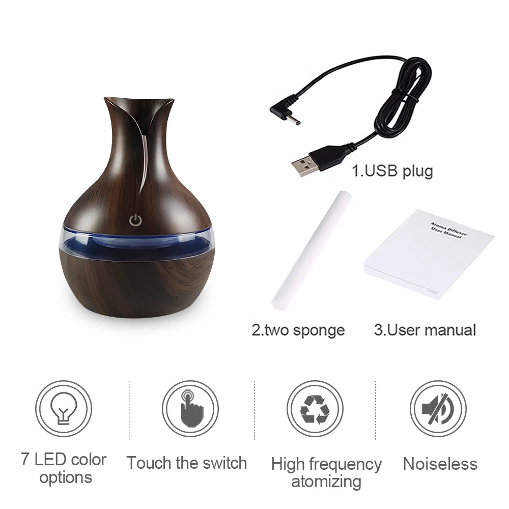 LED Aromatherapy Diffuser 300ml