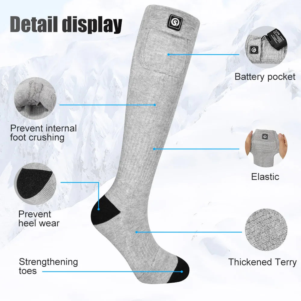 Rechargeable Heated Socks