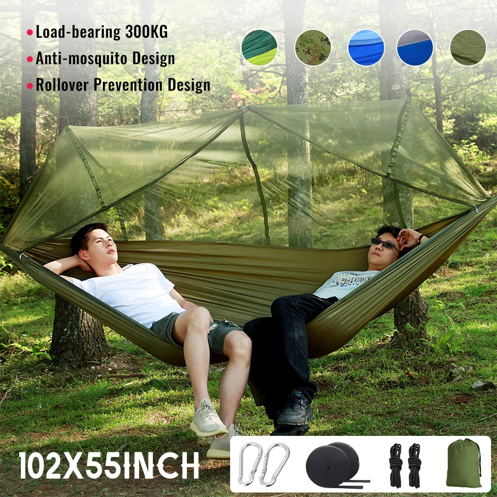 Camping Hammock with Mosquito Net