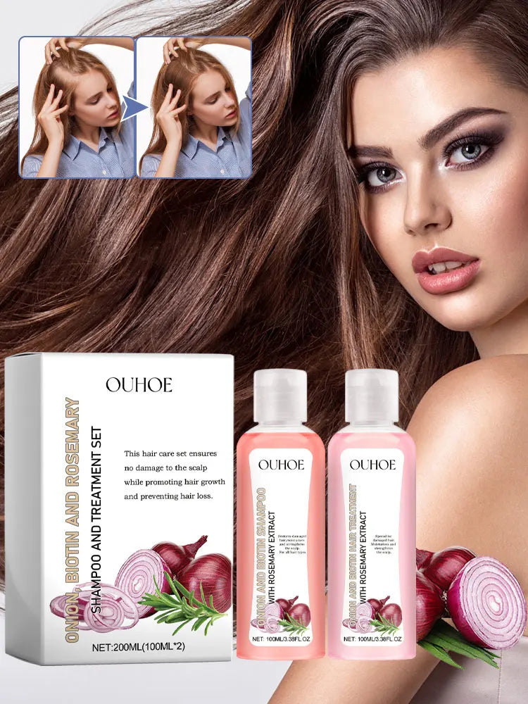 Biotin Rosemary Shampoo Care Set Paraben Free