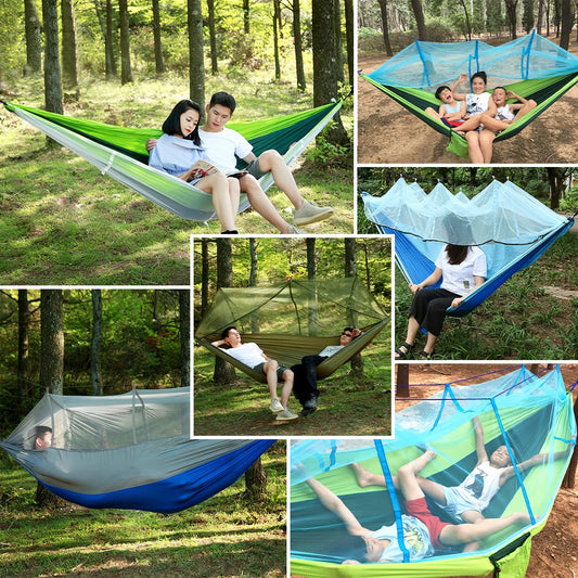Camping Hammock with Mosquito Net