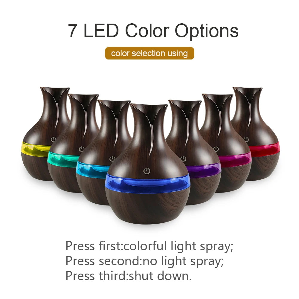 LED Aromatherapy Diffuser 300ml