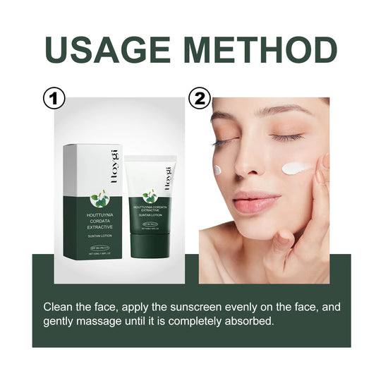 Refreshing & Breathable Houttuynia Cordata All Day Sunscreen