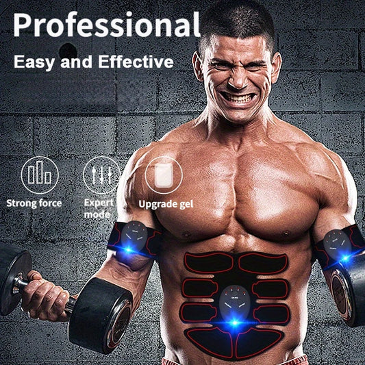 Abdominal Muscle Stimulator, USB Rechargeable