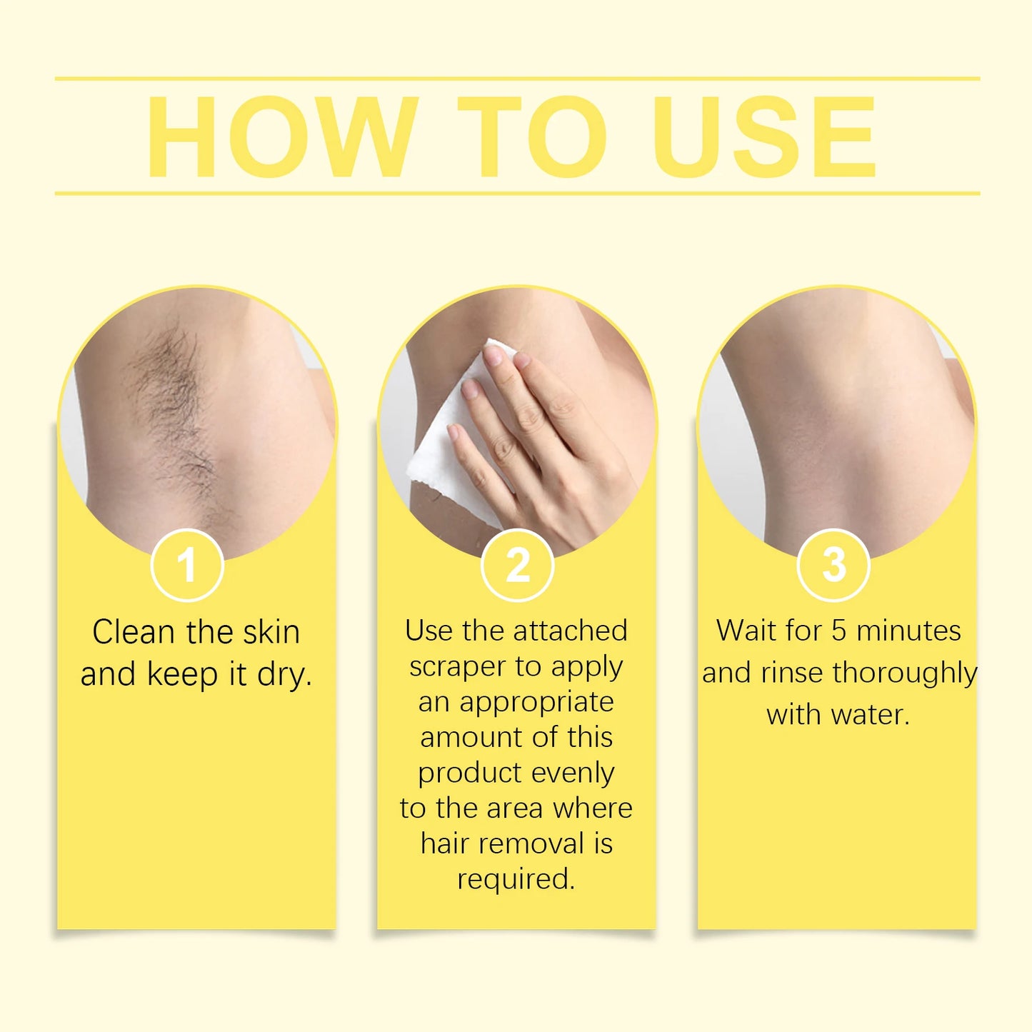 Natural Hair Removal Cream