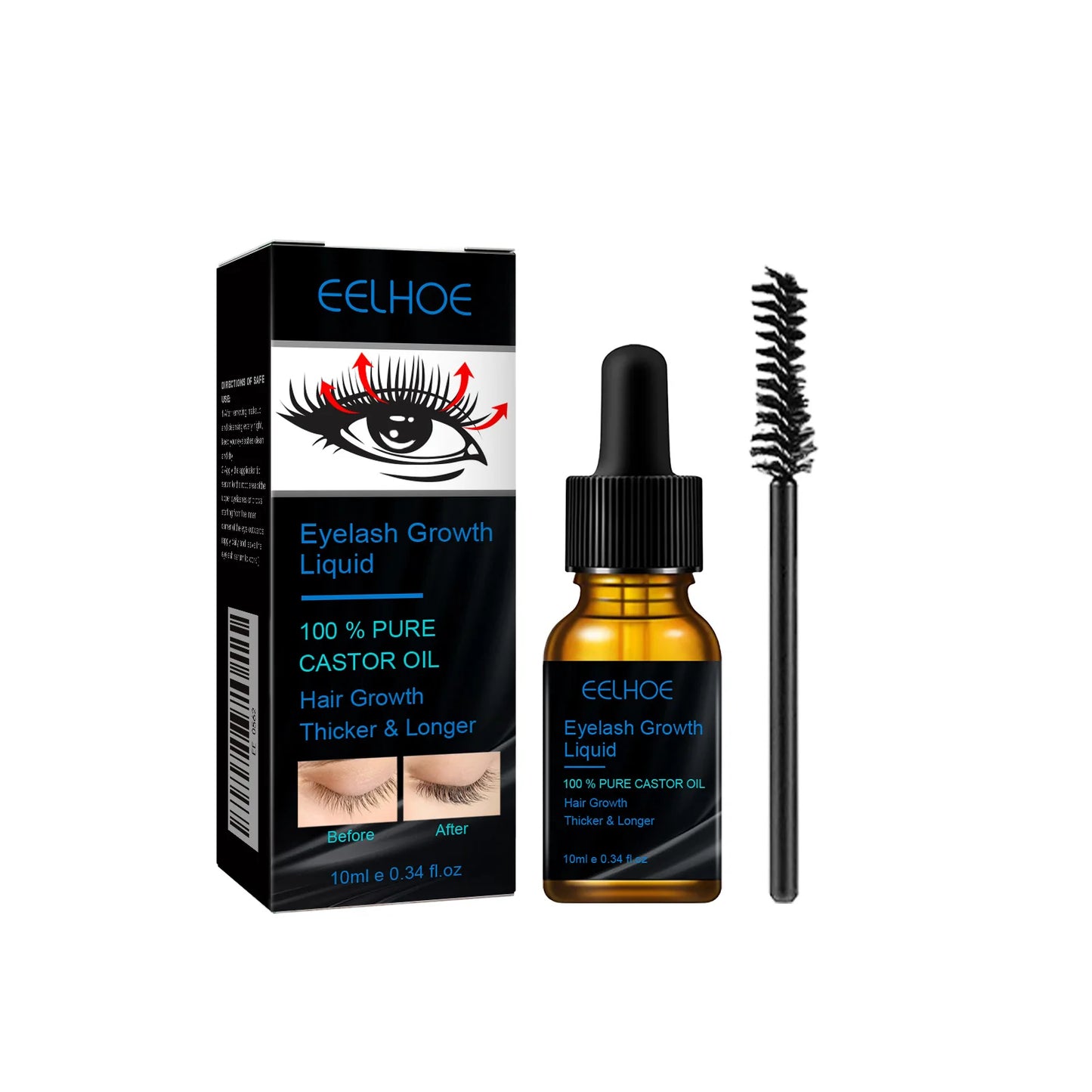 Castor Oil Eyelash Natural Lengthening