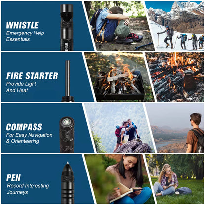 12 in 1 Tactical Pen Multitool