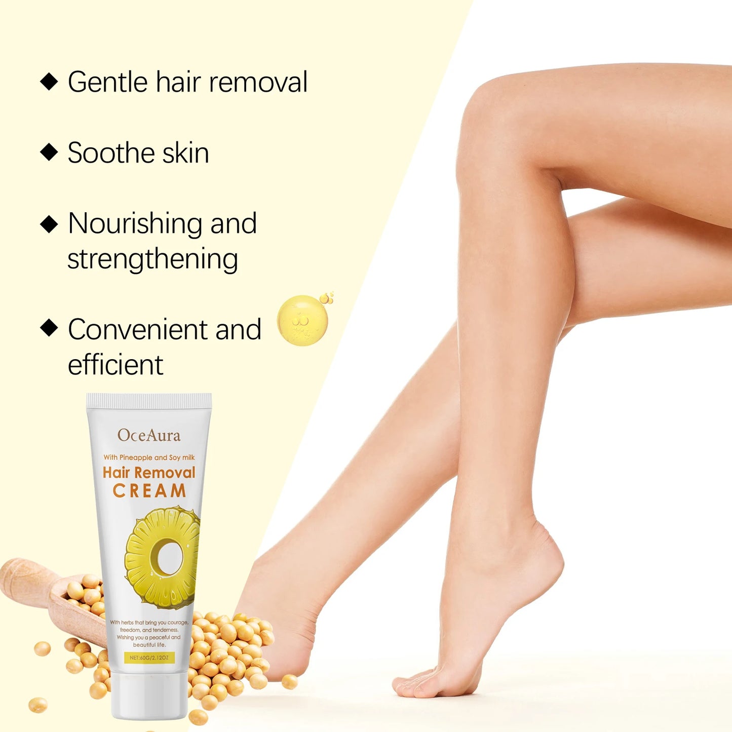 Natural Hair Removal Cream