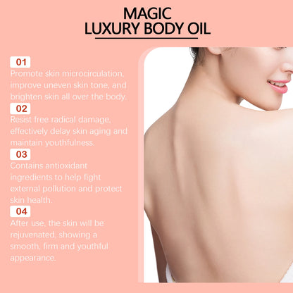 Body Massage Oil Tightening Moisturizing Lifting Firming Brightening