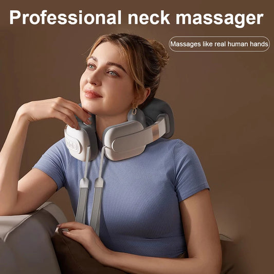 2025 Upgraded Wireless Neck and Shoulder Massager, Can Be Used for Waist, Arms and Legs