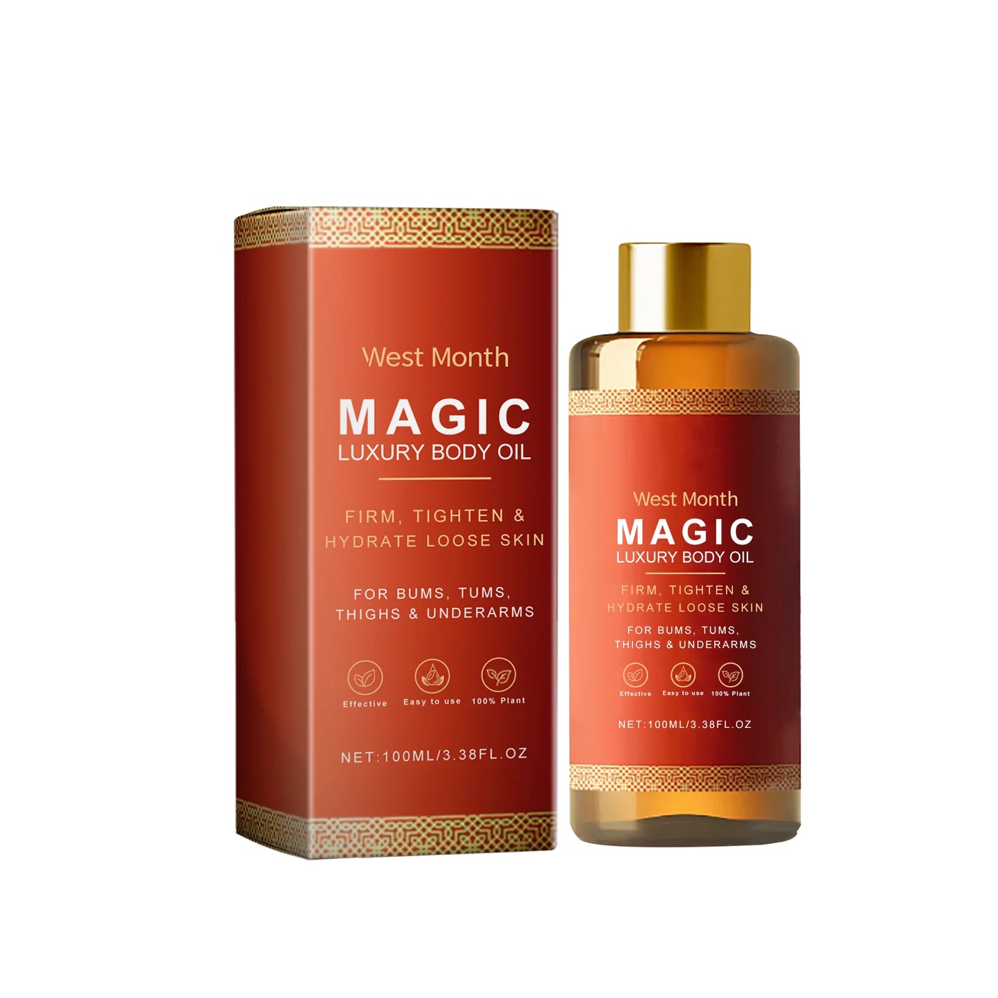 Body Massage Oil Tightening Moisturizing Lifting Firming Brightening