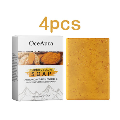 Turmeric Clove Soap Moisturizing Fade Dark Spots