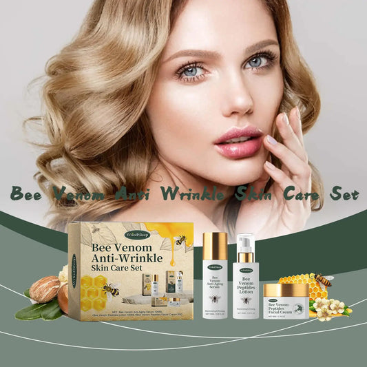 Bee Venom Anti Wrinkle Facial Care Set Moisturizing