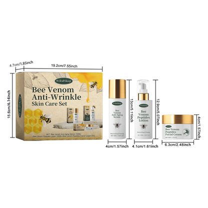 Bee Venom Anti Wrinkle Facial Care Set Moisturizing