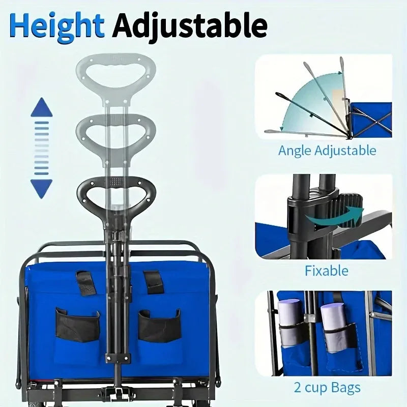 Foldable Heavy Duty Utility Cart