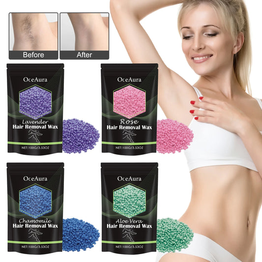Hair Removal Wax Beans Gentle and Non Irritating