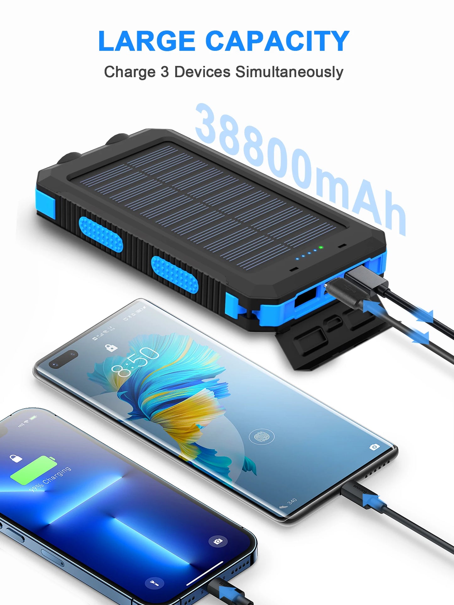 Waterproof  Solar Mobile Phone Charger