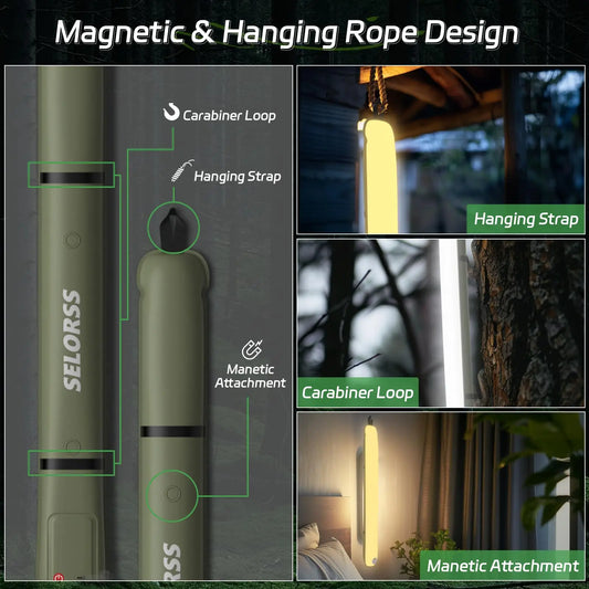 Rechargeable Portable Camping Tent Lamp
