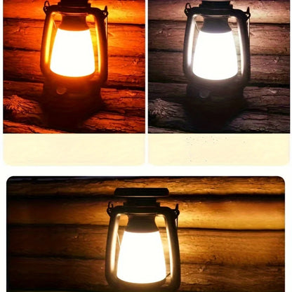 Solar Rechargeable Outdoor Tent Lantern