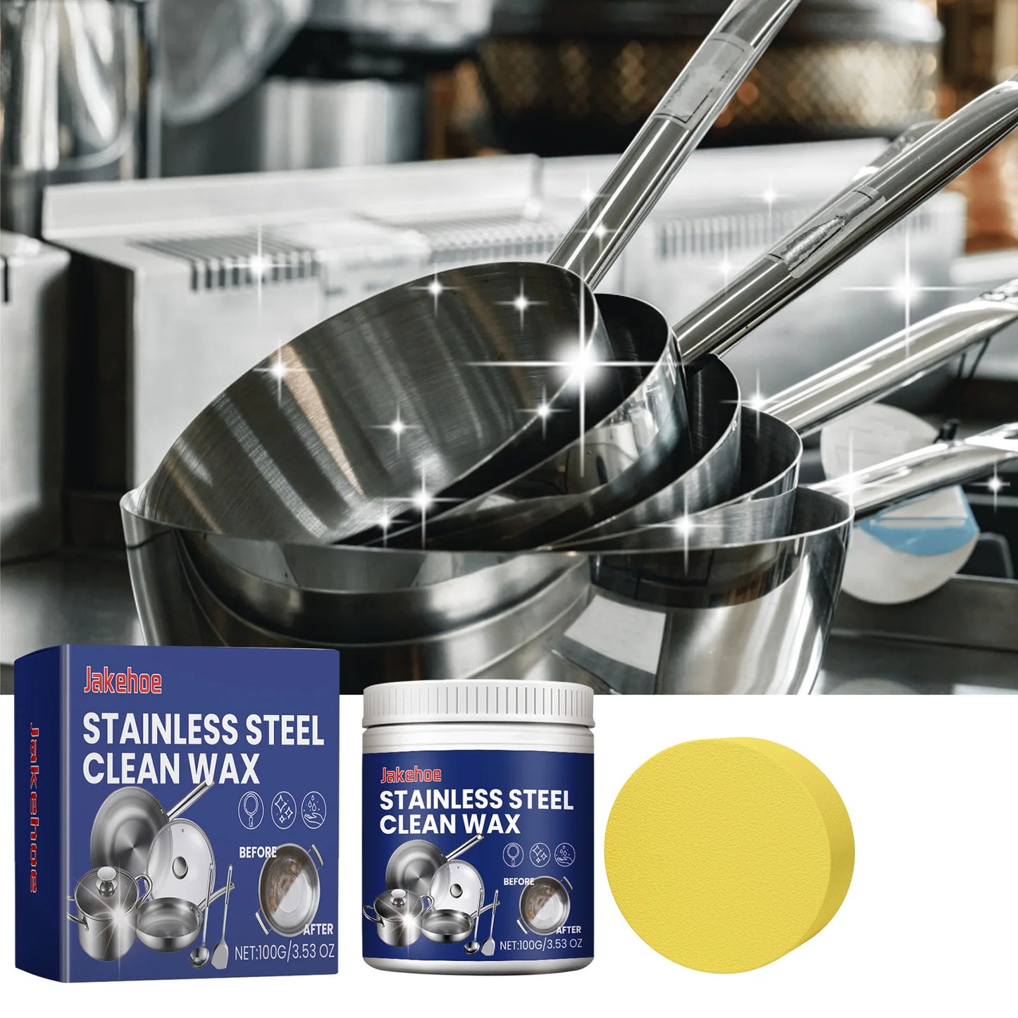 Stainless Steel Polish Cream /Rust Remover