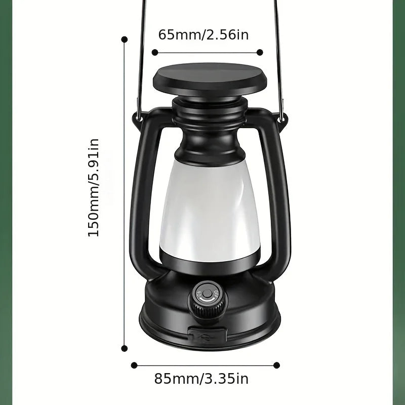 Solar Rechargeable Outdoor Tent Lantern