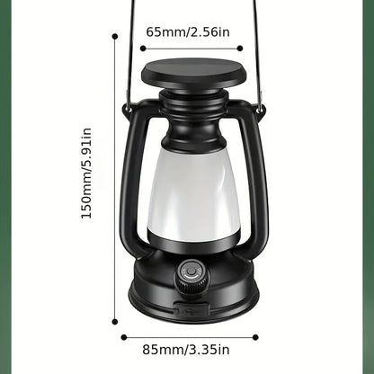 Solar Rechargeable Outdoor Tent Lantern