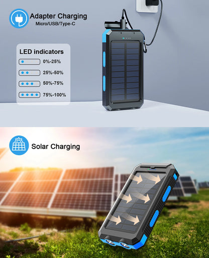 Waterproof  Solar Mobile Phone Charger