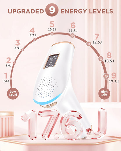 3-in-1 Laser Epilator Painless Hair Removal