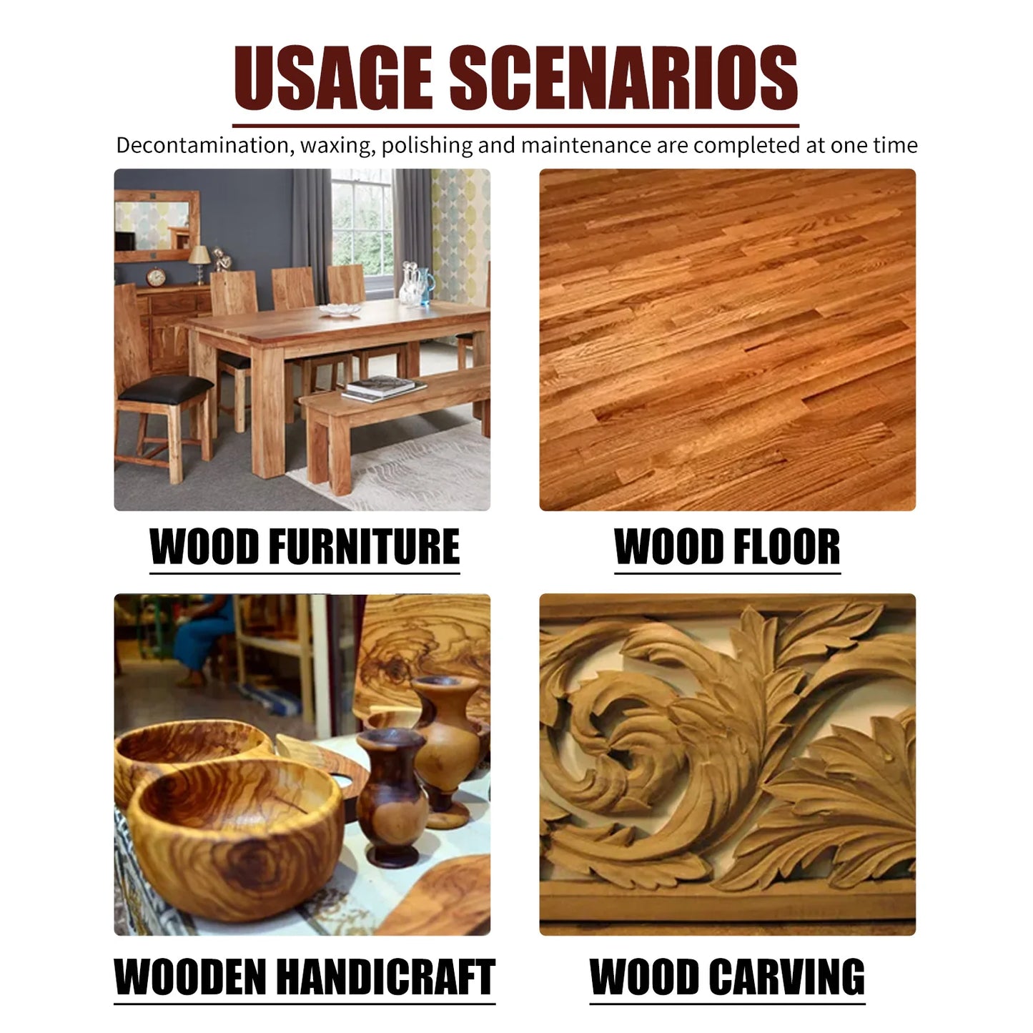 Wood floor wax oil