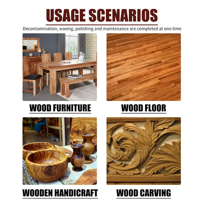 Wood floor wax oil