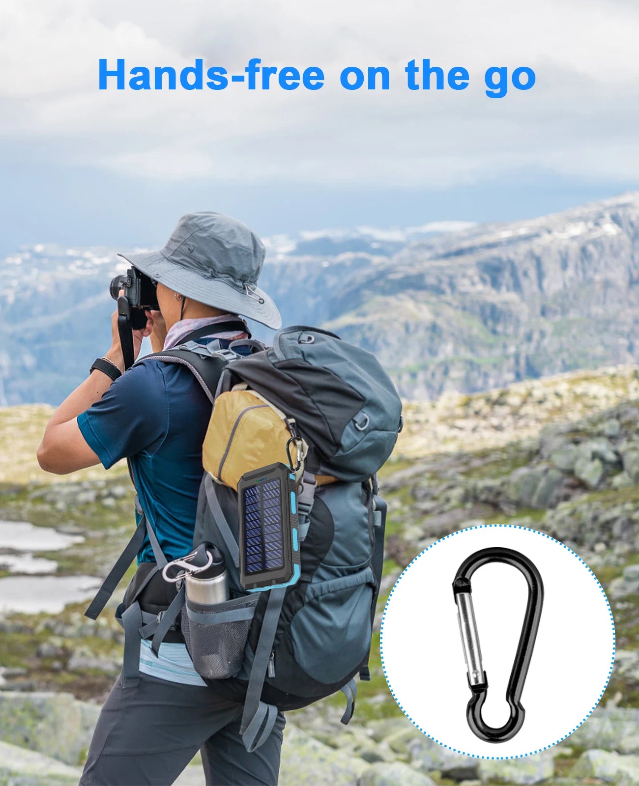 Waterproof  Solar Mobile Phone Charger