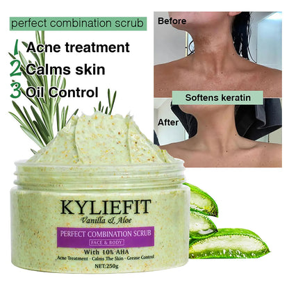 Organic Scrub Set-Reduce Spots, Moisturizing