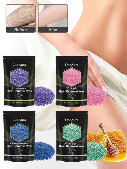 Hair Removal Wax Beans Gentle and Non Irritating