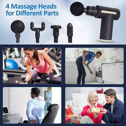 Deep Tissue Massager 10 Speed 4 Heads