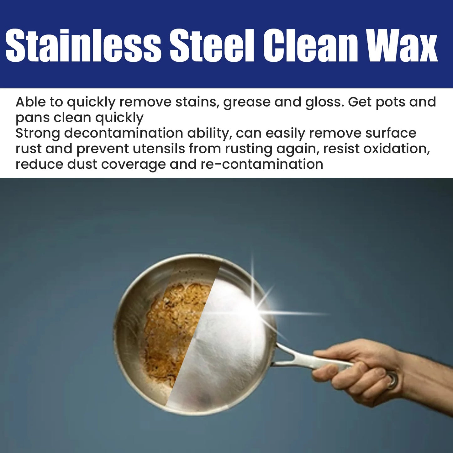Stainless Steel Polish Cream /Rust Remover