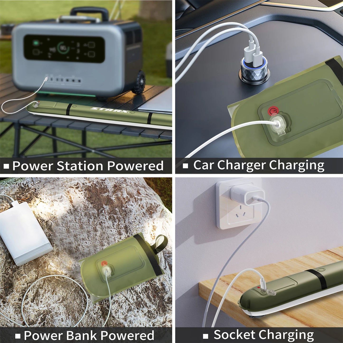 Rechargeable Portable Camping Tent Lamp