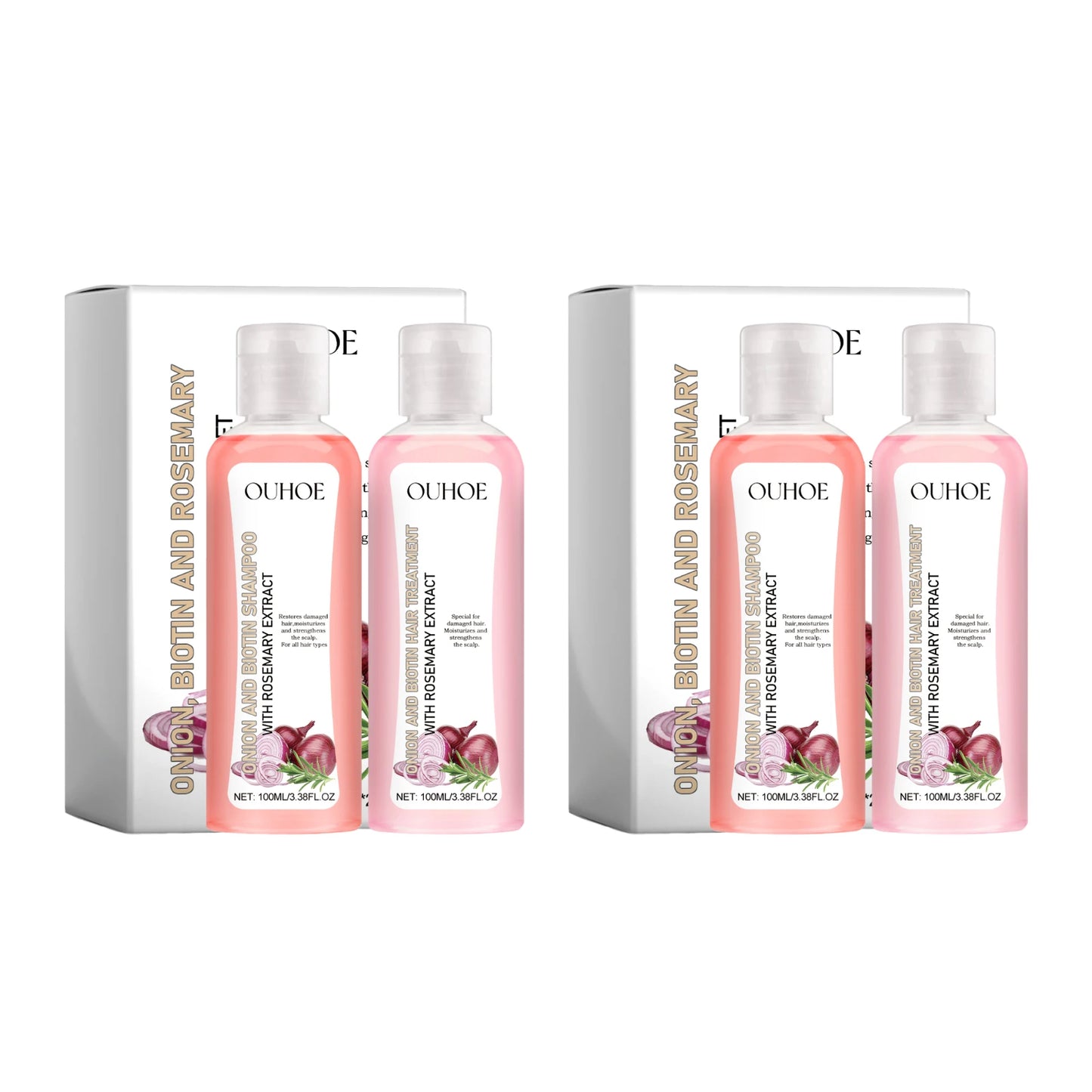 Biotin Rosemary Shampoo Care Set Paraben Free
