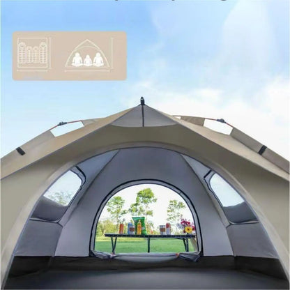 Outdoor shelter Two doors and two windows