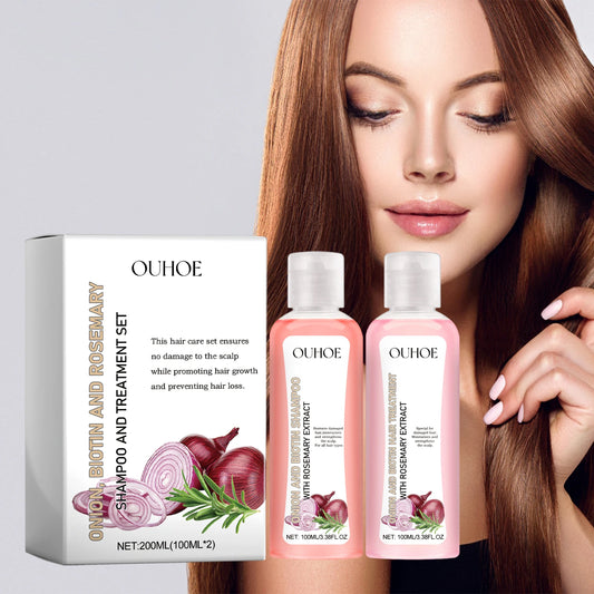 Biotin Rosemary Shampoo Care Set Paraben Free