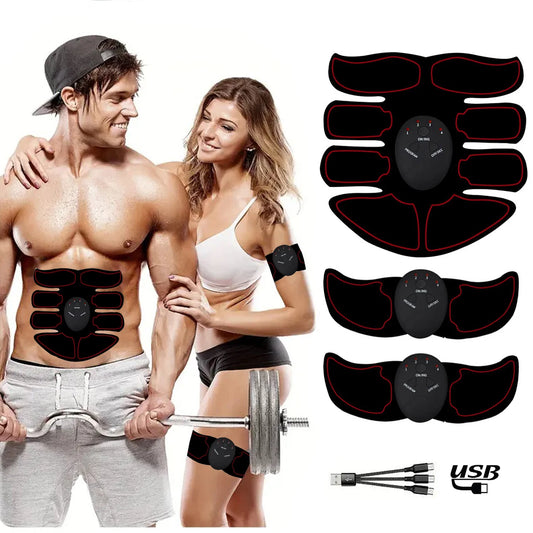 Abdominal Muscle Stimulator, USB Rechargeable