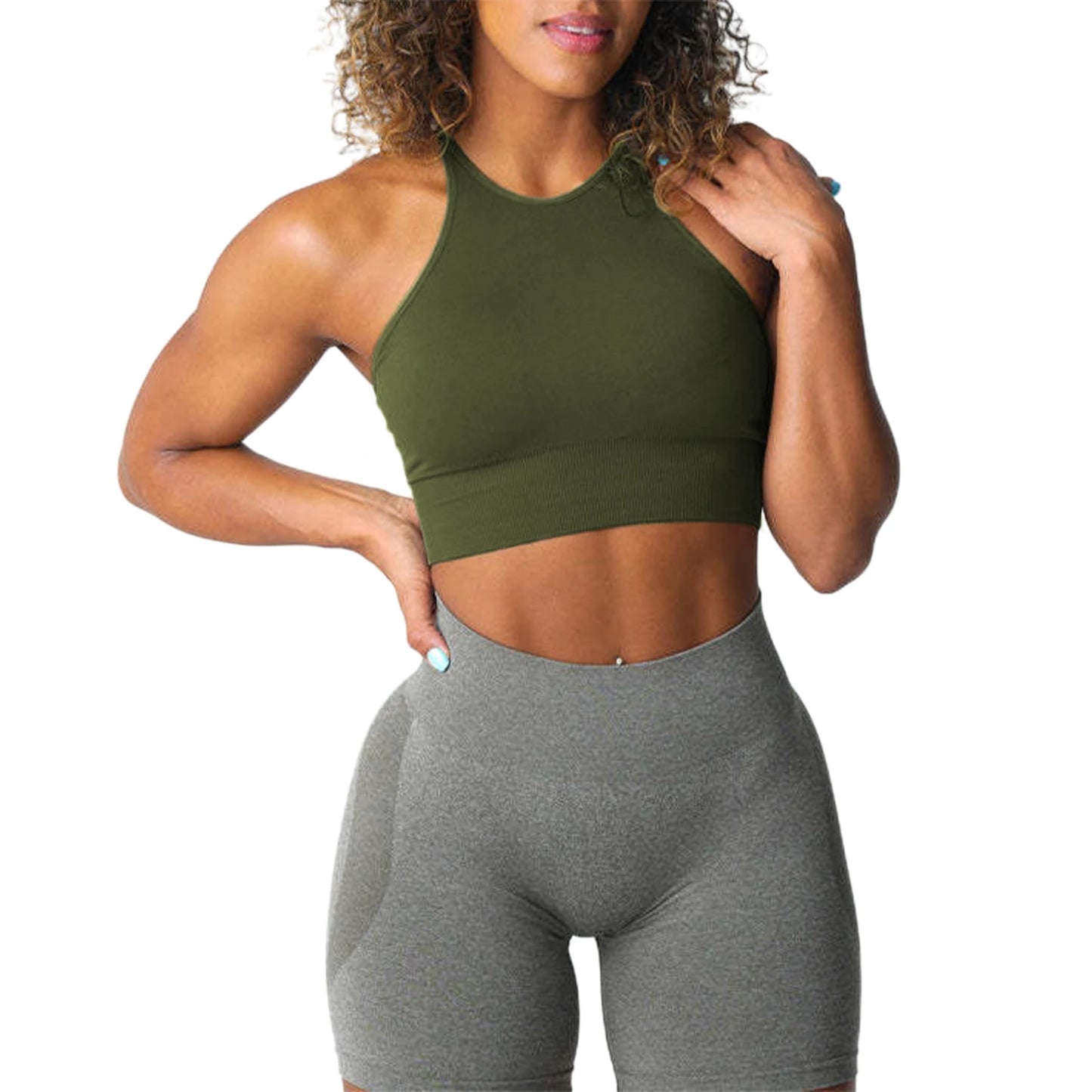 Women s Seamless Sports Bra