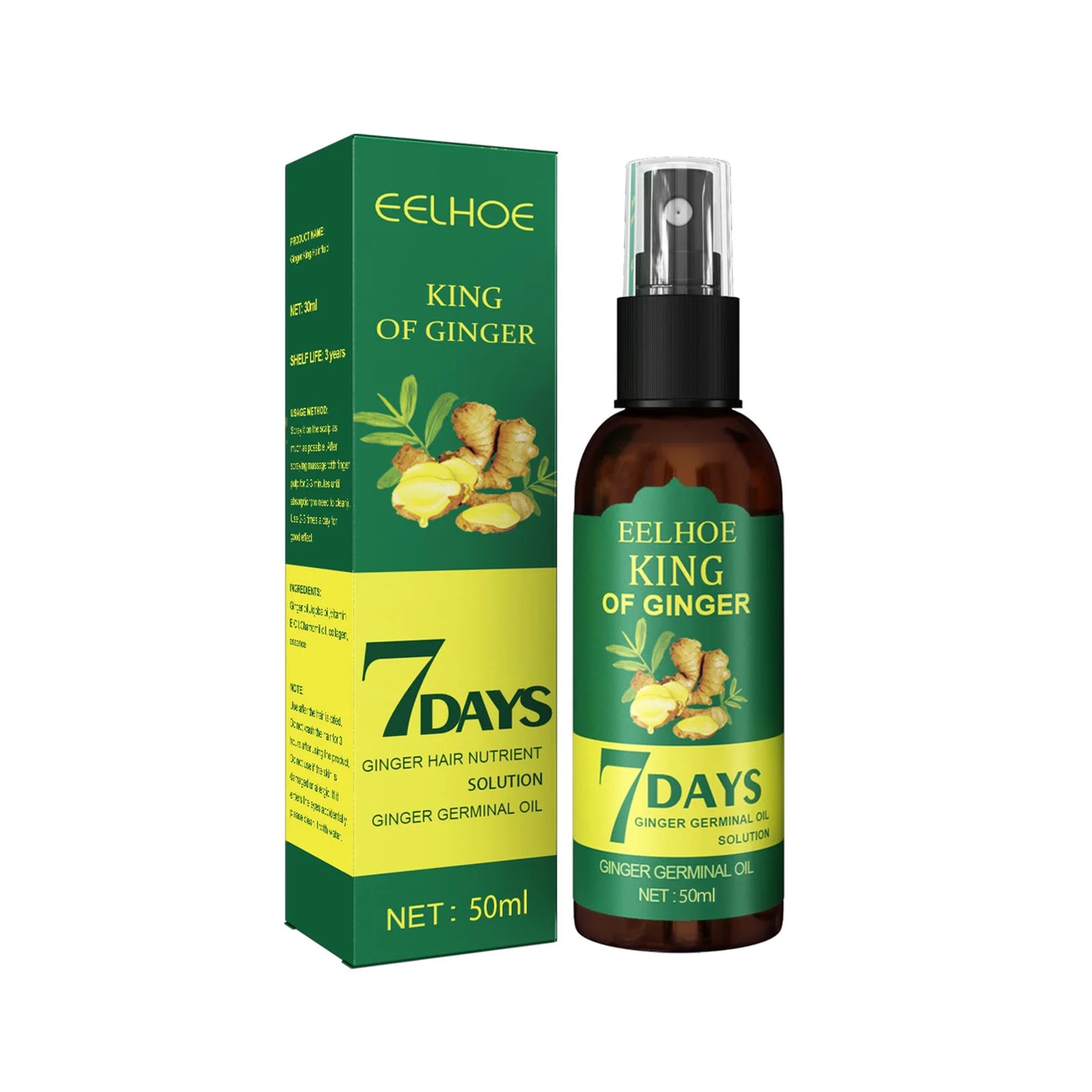 Ginger Hair Growth Spray