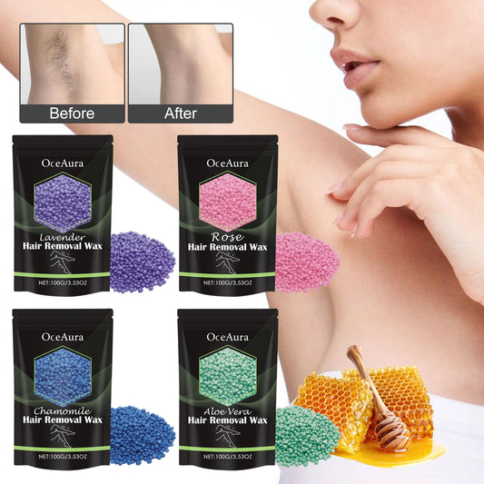 Hair Removal Wax Beans Gentle and Non Irritating