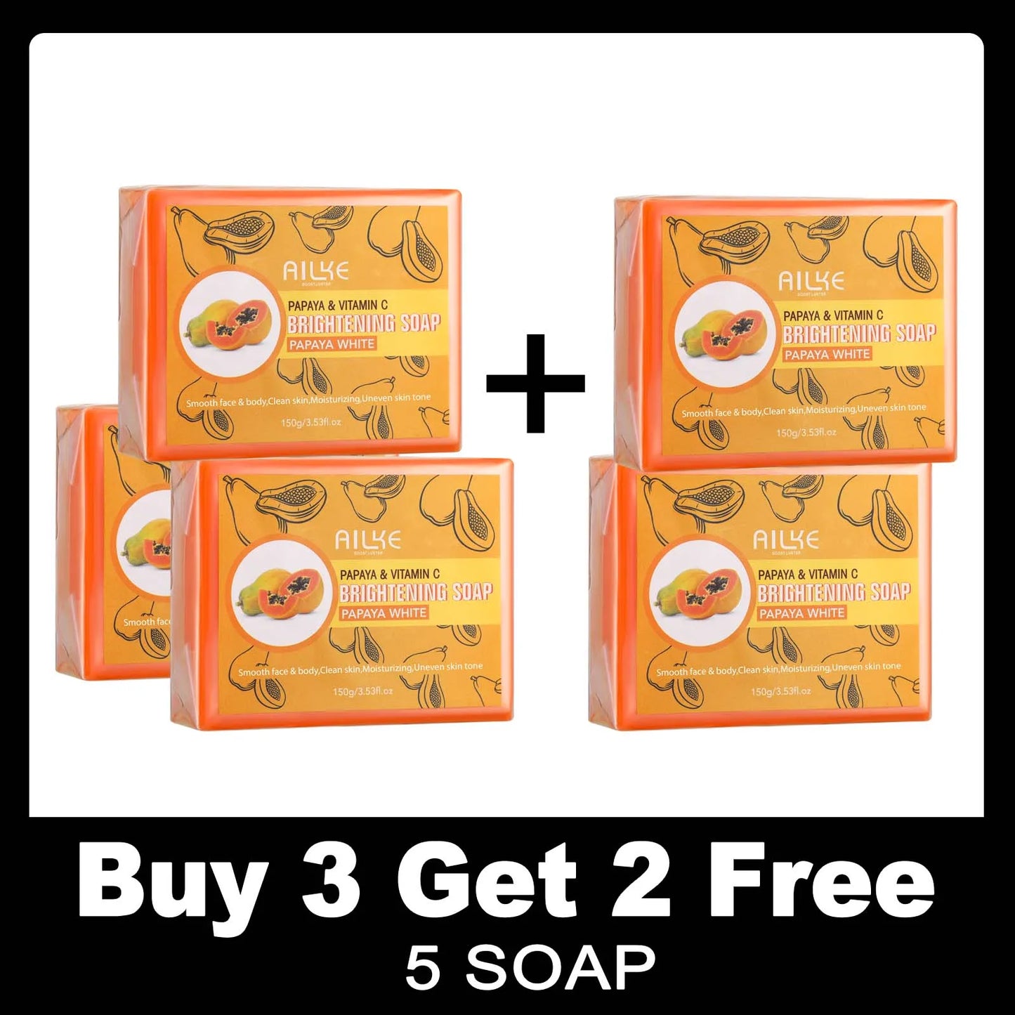 Whitening Handmade Soap-Organic Papaya Soap For Black Spots